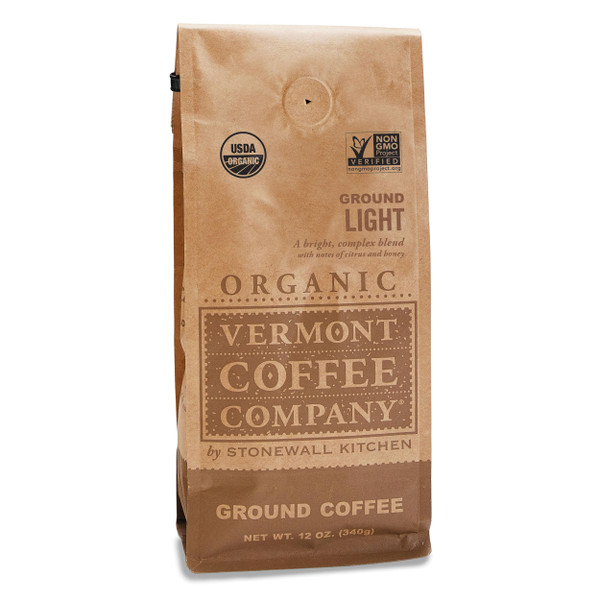 Vermont Coffee Company, Organic Extra Dark Roast Ground Coffee, 10oz., Made in the USA