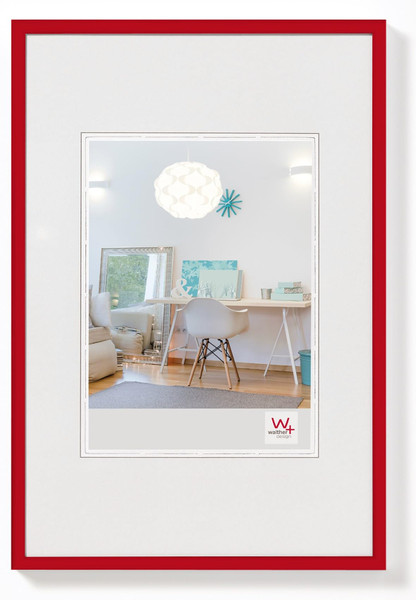 Walther Design KV824R New Lifestyle Picture Frame, 7 x 9.50 inch (18 x 24 cm), red