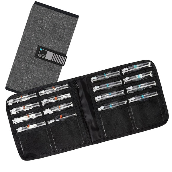 Lewis N. Clark Travel Pill Organizer, Portable Pill Case, Daily Pill Box to Hold Vitamins, Medication, Prescriptions, Or Medicine Storage for Pocket Purse