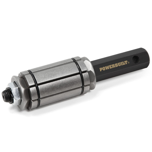 Powerbuilt Small Tailpipe Expander – 1-1/8" to 1-3/4" Exhaust Pipe Expander Tool for Rounding Pipe Ends and Removing Clamp Grooves – Alloy Steel Construction – 940377