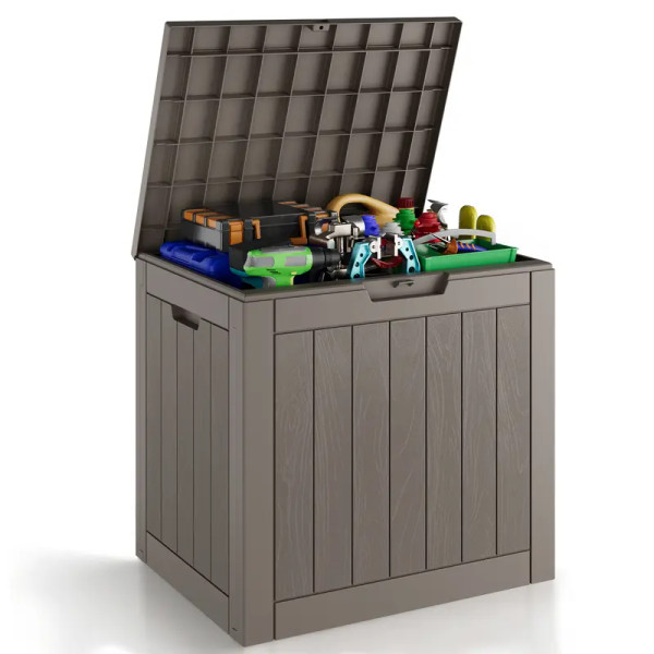 31-Gallon Outdoor Storage Box, Waterproof & UV-Resistant, Perfect for Organizing Patio Furniture, Cushions, Toys, and Tools. Ideal for Patio, Garage, and Deck.Summervibes