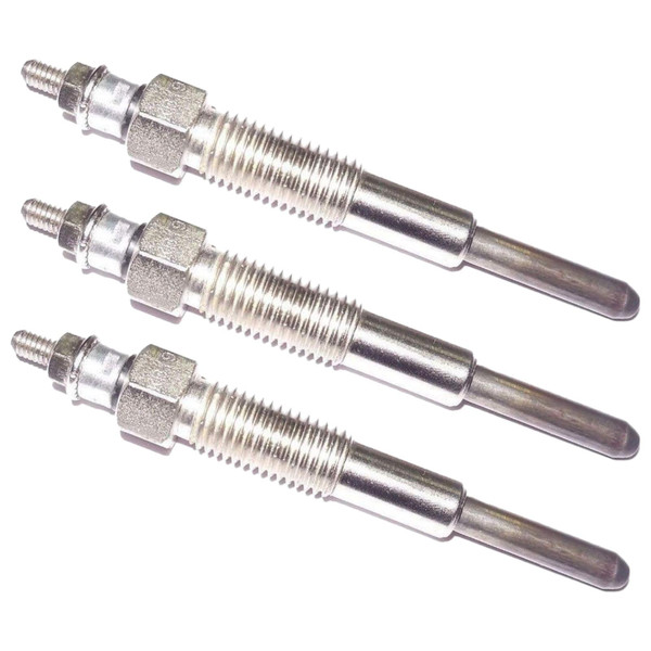 RONGPAS 3PCS Glow Plug SBA185366190 compatible with Ford Tractor 1620 1530 1630 1710 1715 1720 1725 1910 1925 1990