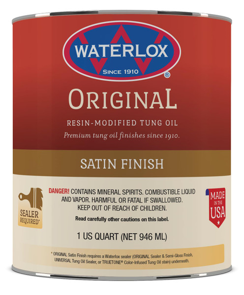 Waterlox TB 6044 Original Satin Finish, Quart, 32 Fluid Ounces Waterlox TB 6044 Original Satin Finish, Quart, 32 Fluid Ounces