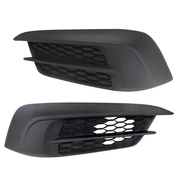 2Pcs Front Bumper Fog Light Cover Assembly Compatible with Honda Civic Sedan Coupe 2016 2017 2018 Fog Lamps Cover Replaces 71103-TBA-A00 71108-TBA-A00