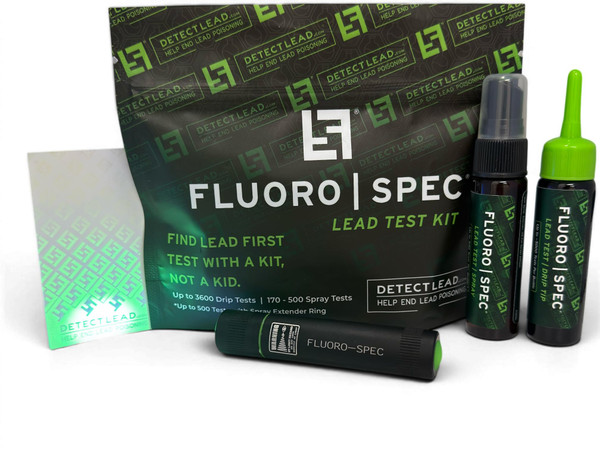 Fluoro-SPEC Instant Lead Test | Up to 3600 Uses| Lead Test Kit for Paint, Ceramics & More | Easy to Use, Accurate Results| Test All Your Stuff | Make Your Home Lead Safe | Home Lead Test Kit