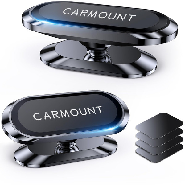 【2-Pack】 Magnetic Car Holder Dashboard【Strong Magnets】 carmount 2.0 Magnetic Phone Mount【360°Rotation】 Car Mount for Cell Phone Holders for Your Car for All Smartphones & All Car Models 【2-Pack】 Magnetic Car Holder Dashboard【Strong Magnets】 carmount 2.0 Magnetic Phone Mount【360°Rotation】 Car Mount for Cell Phone Holders for Your Car for All Smartphones & All Car Models