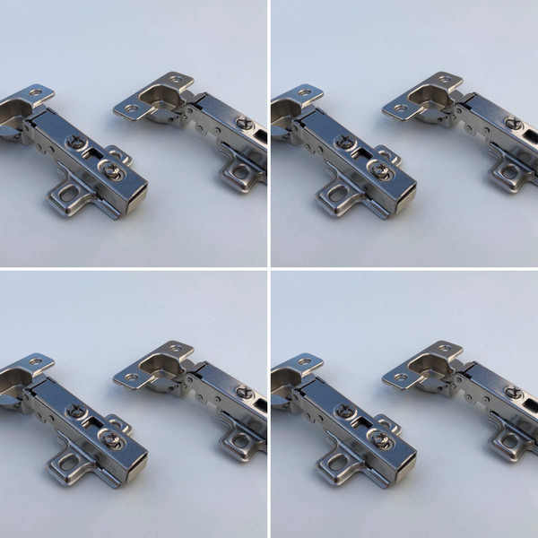 NELI Set of Hinges (New) with Soft Close for Besta (NELI 6er-Set)