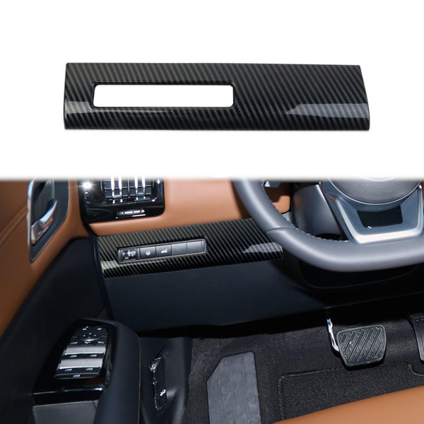 Fewshaw Carbon Fiber Center Console Dashboard Side Button Switch Cover Trim for 2022-2026 Nissan Pathfinder