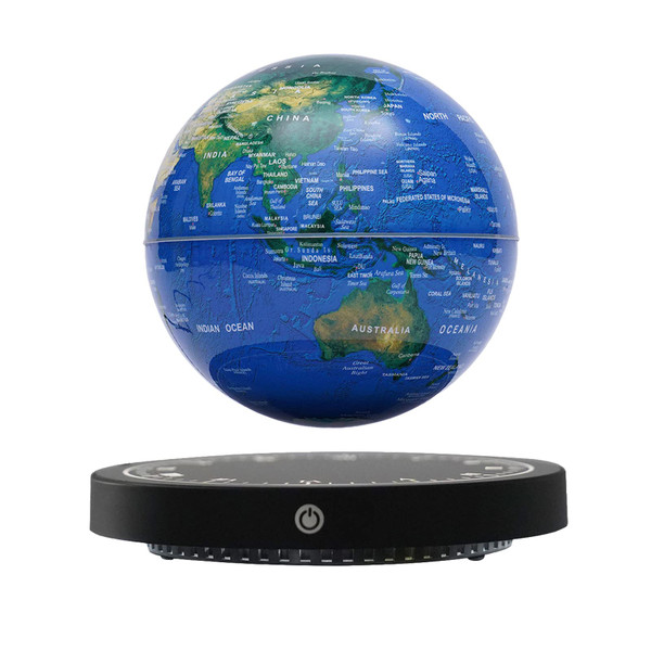 6" World Geographic Globes Floating Globe Lamp Anti Gravity 360 Rotating World Map with LED Light Magnetic Levitating Globe Home Office Desk Decor Creative Birthday Gifts 6" World Geographic Globes Floating Globe Lamp Anti Gravity 360 Rotating World Map with LED Light Magnetic Levitating Globe Home Office Desk Decor Creative Birthday Gifts