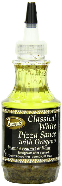 Beano's Classical White Pizza Sauce With Oregano, 2-Pack 8 Fl Oz Bottle