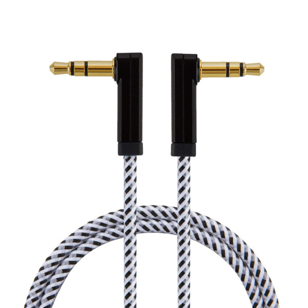 CableCreation 3.5mm Aux Cable 6FT/1.8M, 90 Degree 3.5mm Male to Male Auxiliary Audio Cable for Phones, Tablets, Headphones, MP3 Player, Car/Home Stereo, Laptops, Speaker, iPads