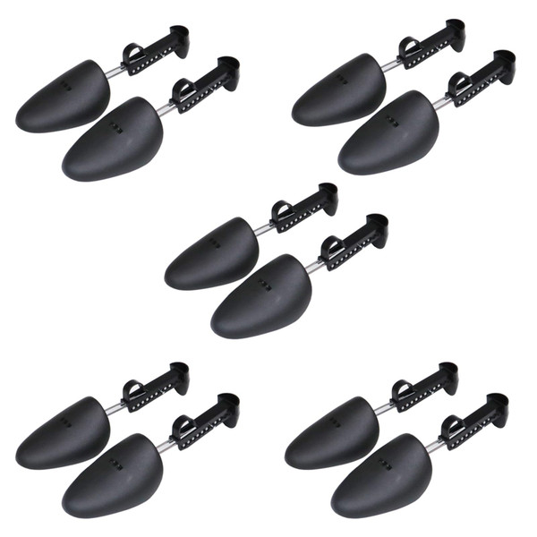 EchoDone 5 Pairs Practical Adjustable Length Men Shoe Tree Shoe Stretcher Boot Holder Shaper Support (Black Color) EchoDone 5 Pairs Practical Adjustable Length Men Shoe Tree Shoe Stretcher Boot Holder Shaper Support (Black Color)