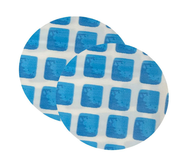 Scuba Patch Heavy Duty Underwater Pool Liner Patches | Heavy Duty | Instant | Waterproof | Glue-Less | Peel and Stick | Swimming Pool Liner Repair Patch 8" Pool Liner Circles