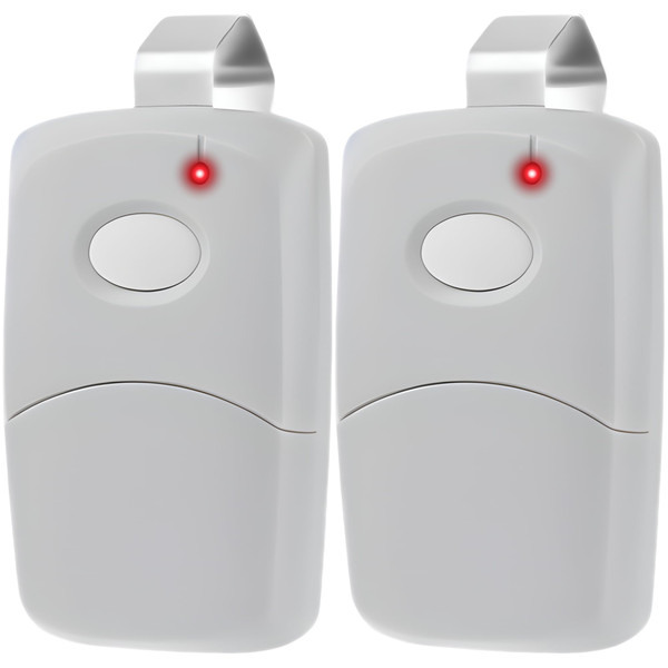 2X for Multicode Linear 308911, 10 dip Switch Gate Opener Remote 300MHz, Multi Code Garage Door Opener Remote, Garage Clicker Replacement