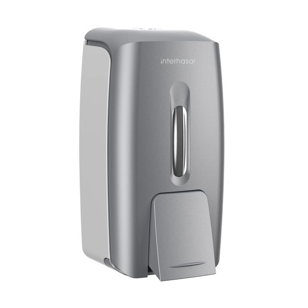 interhasa! Soap Dispenser Wall Mount Refillable 28oz Hand Sanitizer Dispenser Commercial Hand Soap Dispenser for Bathroom Support Liquid Gel Soap