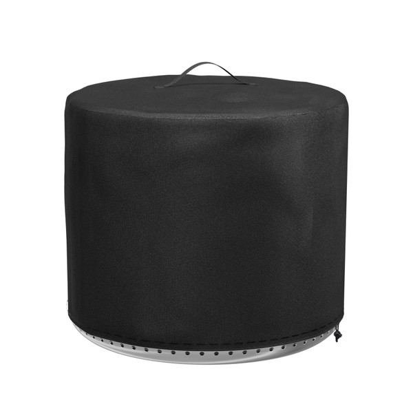 Fire Pit Cover for Solo Stove Bonfire 2.0, 19.5 Inch Fire Pit Round Cover for Solo Stove Bonfire, Waterproof 600D Heavy Duty Cover Accessories