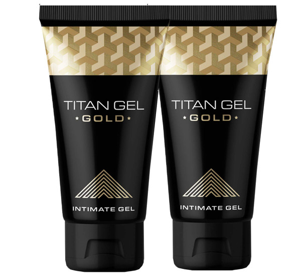 Titan Gel GOLD Combo Pack 2x50ml. VIP Formula Special Gel for Men Titan Gel GOLD Combo Pack 2x50ml. VIP Formula Special Gel for Men