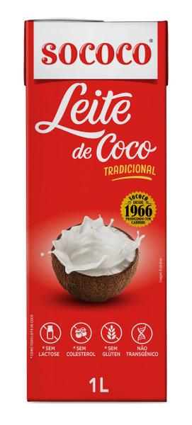 Coconut Milk Sococo Tetra Pak 1L Coconut Milk Sococo Tetra Pak 1L