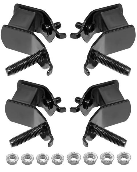 4 Pcs Generator Anti Vibration Rubber Mount Fit for Honda Generac Briggs Stratton Dewalt Ryobi 5000 5500 6500 7000 7500 8000 8500 8750 9000 9500W Engine, Gasoline Diesel Generator Shock Absorber Pad