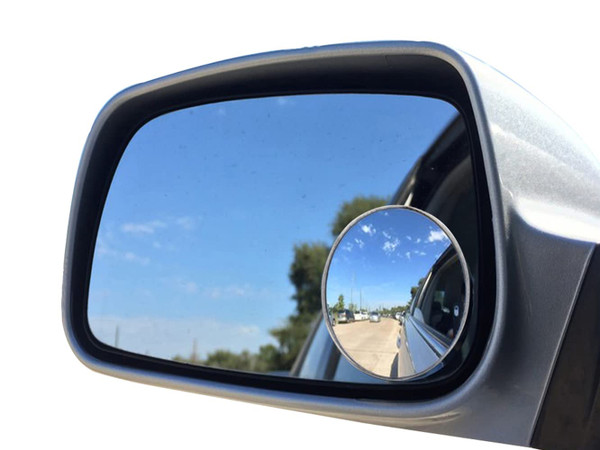 Blind Spot Mirror, Ampper 2" Round HD Glass Convex Aluminum Frame Wide Angle Rear View Mirror For All Universal Vehicles Car Suv (Pack Of 4)