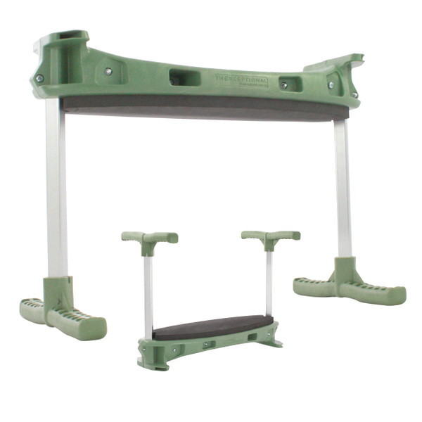 TheXceptional Kneelie | Ergonomic Kneeling Bench Garden Stool for Gardening and Kneeler with Easy Up Assist Handles | Durable Garden Kneelers for Seniors | Made in USA by Vertex Products | Model EX150 TheXceptional Kneelie | Ergonomic Kneeling Bench Garden Stool for Gardening and Kneeler with Easy Up Assist Handles | Durable Garden Kneelers for Seniors | Made in USA by Vertex Products | Model EX150