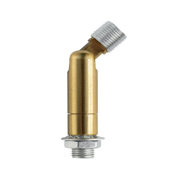 Haligate Brass Sloped Ceiling Adapter for Pendant Light Chandelier Ceiling Lamp 1 Pcs, Vaulted Ceiling Light Fixtures, 180+355 Rotatable