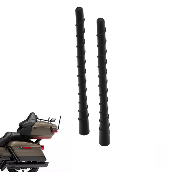 TCMT 8" Spiral Antenna Fit for Harley Touring CVO Road Glide Street Glide Electra Glide Tour Glide Trike Ultra Classic 1989-2023