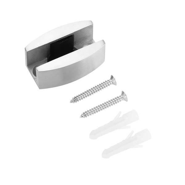 Sliding Shower Door Bottom Guide, 304 Stainless Steel Floor Guide Replacement for Frameless Glass Doors