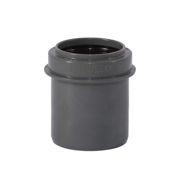 ZATK Ostendorf HTsafe Reduktion Kurze Ausführung DN 50/40 mm HT-Rohr