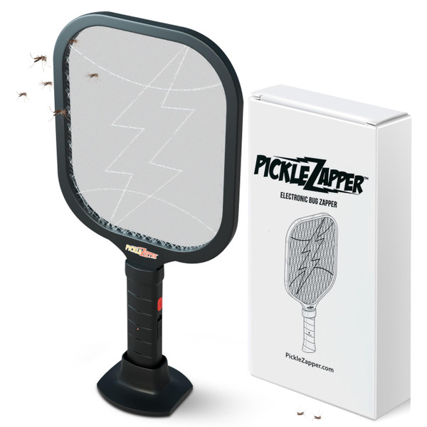 Electric Fly Swatter Racket, Mosquito Zapper Racket, Fly Zapper for Indoor and Outdoor, Flying Bug Zapper Racket, Gnat Zapper, Portable Bug Zapper Indoor Racket (Battery Powered)