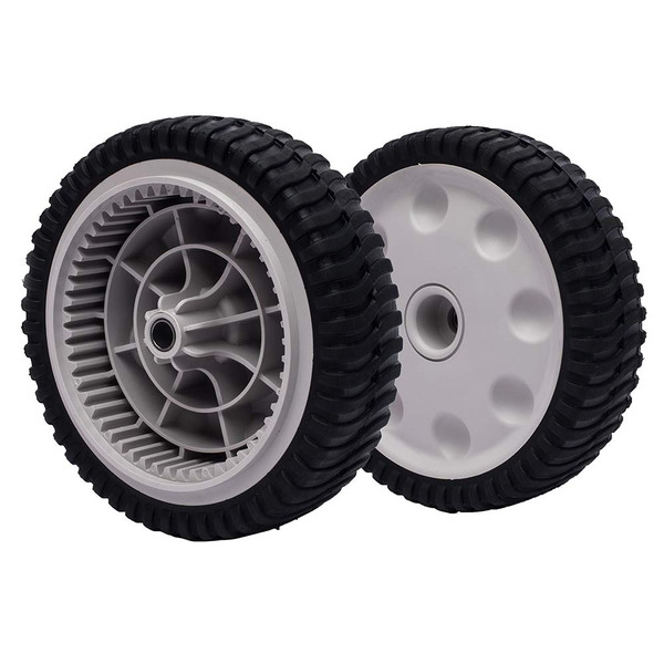 8" Front Drive Wheel Fit for Troy Bilt TB240 TB230 TB210 TB200 Troy Bilt Honda Tuff Cut Craftsman Self Propelled Snapper 21" fwd lawnmower Replaces MTD 734-04018 734-04018A 734-04018B (2 Pack)
