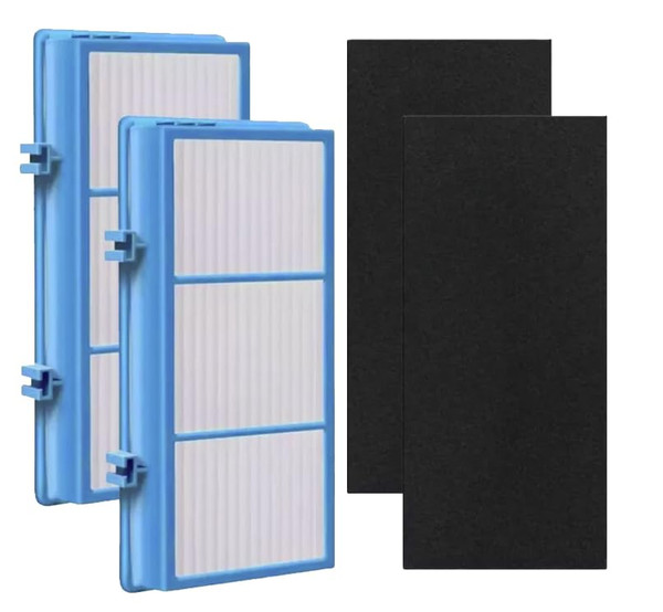 Goodsby 2 Pack Replacement HAPF30AT HEPA Booster Carbon Filters Compatible with Holmes AER1, Bionaire Air Purifier