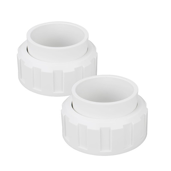 Salt Cell Union for Hayward Salt Chlorine Generators, 2" GLX-Cell-Union Replacement, PVC Pool Pump Unions Assembly for Hayward
