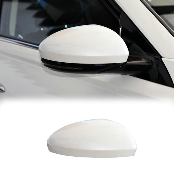 Front Left Right Side Rearview Mirror Cover Cap For Nissan Altima 2019 2020 2021 2022 2023 2024 Pearl White (Right (Passenger) Side)