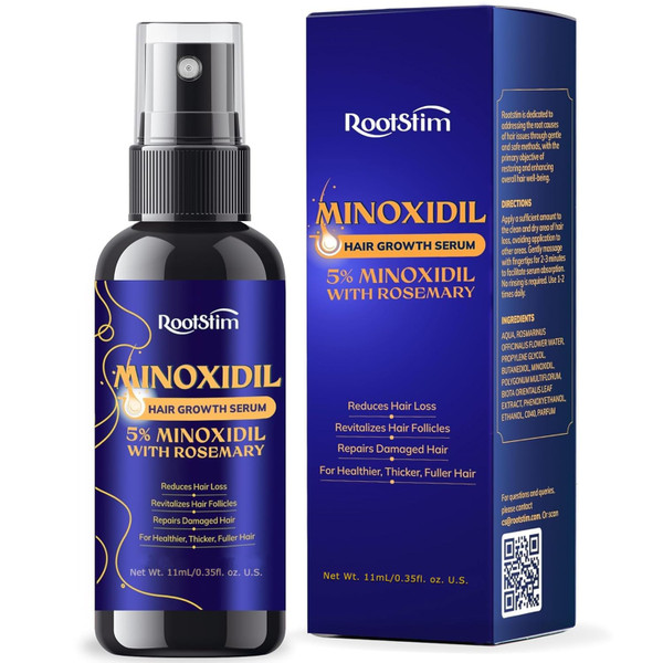 RootStim Minoxidil Hair Growth Hair Loss Treatment Serum 0.35 FL OZ RootStim Minoxidil Hair Growth Hair Loss Treatment Serum 0.35 FL OZ