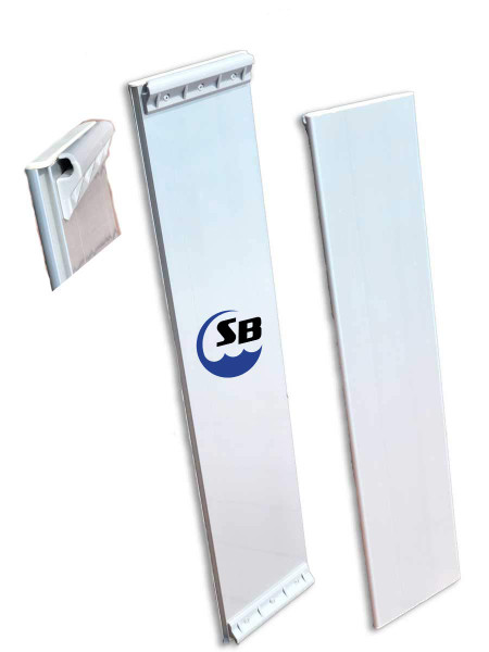 Aluminum Bench Seat with Slide Attachments (85)