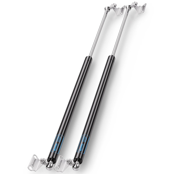 ARANA Gas Struts 36 inch 100lb with Brackets (2 Pack) - Heavy Duty Lift Support for RV Bed & Trailer Lid - Hydraulic Spring Shocks for Camper Bed, Cellar Door, Outdoor Window(for 80-110lbs Lid)