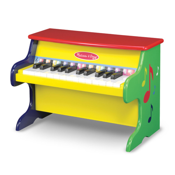 Melissa & Doug Learn-to-Play Piano with 25 Keys and Color-Coded Songbook Toy Piano Kids, Toddler Toys for Ages 3+ Melissa & Doug Learn-to-Play Piano with 25 Keys and Color-Coded Songbook Toy Piano Kids, Toddler Toys for Ages 3+