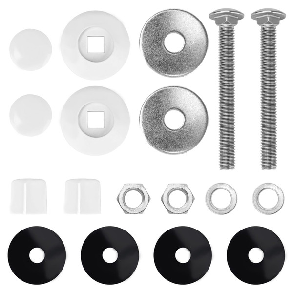 Showingo 67-209-911-SS Pool Diving Board Bolts Mounting Kit, Replacement for S.R.Smith Two Hole Residential Diving Board 6ft/8ft/10ft with Bolts/Washers/Nuts