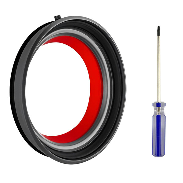 ZPSOX Vacuum Cleaner Ring Replacement Parts Compatible with Dyson V10 SV12 Dust Bin Canister Part, with T8 Screwdriver Sealing Ring Replacement for Dyson V10,Accessories Attachment for SV12
