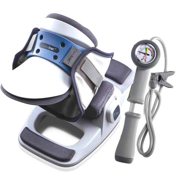 DDS Cervitrac Cervical Traction Collar Neck Brace for Pinched Nerves, Pneumatic, Stretcher, Pain Relief, Relaxation, Decompression and Tension Release, Cervical Spine Alignment Large (14.5"-17.5") DDS Cervitrac Cervical Traction Collar Neck Brace for Pinched Nerves, Pneumatic, Stretcher, Pain Relief, Relaxation, Decompression and Tension Release, Cervical Spine Alignment Large (14.5"-17.5")
