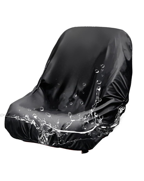 Waterproof Protective Cover for Riding Lawn Mower Tractor Seat, 420D Oxford Rain & Snow Proof Storage Cover with Bag, Fit for John Deere Craftsman Cub Cadet and Kubota