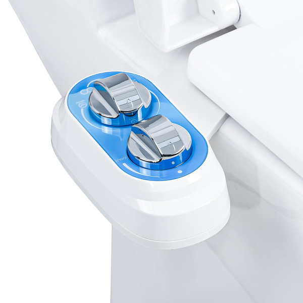 Non-Electric Bidet Attachment for Toilet, Dual Nozzle Rear & Feminine Wash