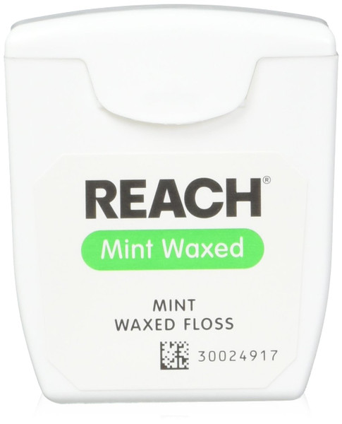 REACH Mint Waxed Floss 55 Yards (Pack of 3)