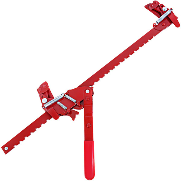 Zwinz Heavy Duty Steel Wire Fence Stretcher Tool, All Purpose Wire Fence Stretcher for Barbed & Smooth Wire, Wire Fence Splicer Repair Tool, Red