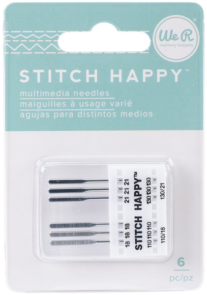 We R Memory Keepers Accessories Stitch Happy-Needles-Variety Pack (6 Piece) We R Memory Keepers Accessories Stitch Happy-Needles-Variety Pack (6 Piece)