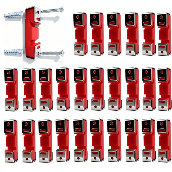 50 Pack Rubber Sound Isolation Clips for Wall & Ceiling Resilient Channel