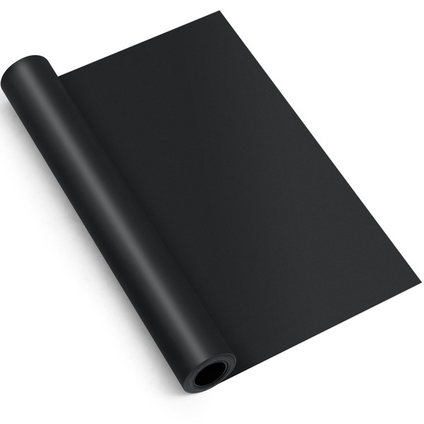 Amylove 8" x 10 ft Extra Large Magnetic Sheets Roll for Crafts, 30 Mil Black Flexible Vinyl Non Adhesive Cuttable Backing Sheet for Die Arts Refrigerator Metal Storage