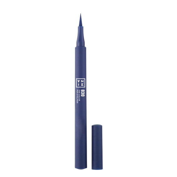 3INA The Color Pen Eyeliner - Waterproof Colorful Liquid Eyeliner Pencil for Bold Looks - Precise Felt Tip - 14 Hour Wear Eye Makeup - 759-0.034 oz
