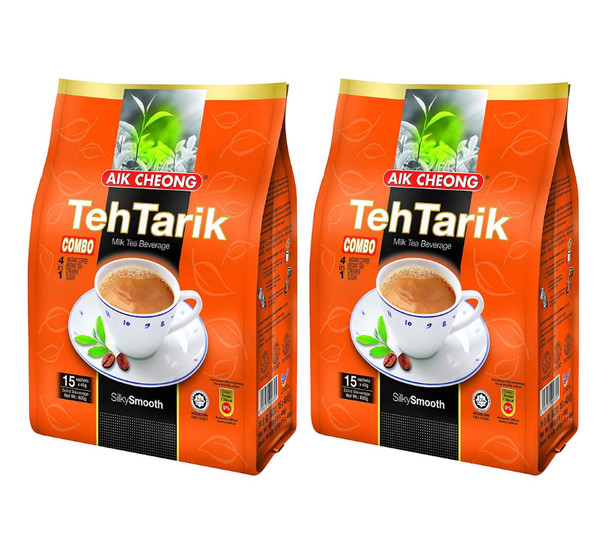 Aik Cheong TehTarik Combo Milk Tea Beverage (2 Pack, Total of 1200g) Aik Cheong TehTarik Combo Milk Tea Beverage (2 Pack, Total of 1200g)